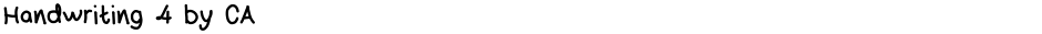 Handwriting 4 by CADemo