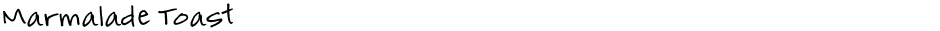 Marmalade ToastDemo