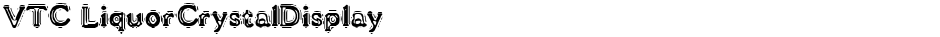 VTC LiquorCrystalDisplayDemo