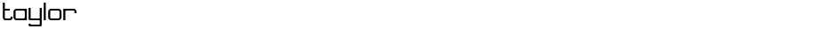 taylorDemo