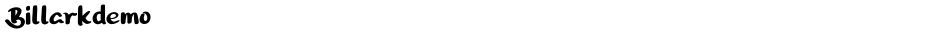 BillarkdemoDemo
