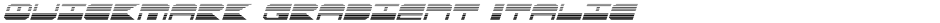 QuickMark Gradient ItalicDemo
