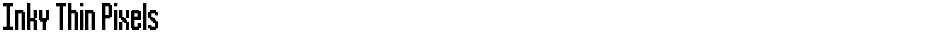 Inky Thin PixelsDemo