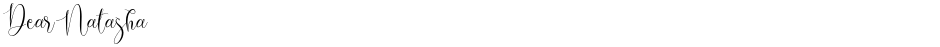 Dear NatashaDemo