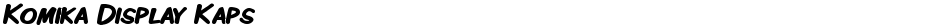 Komika Display KapsDemo