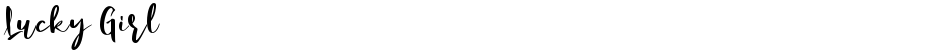 Lucky GirlDemo