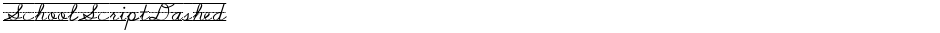 SchoolScriptDashedDemo
