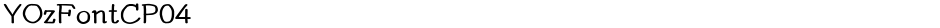YOzFontCP04Demo