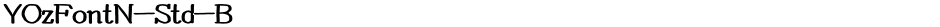 YOzFontN-Std-BDemo