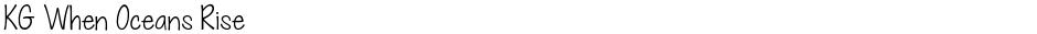 KG When Oceans RiseDemo