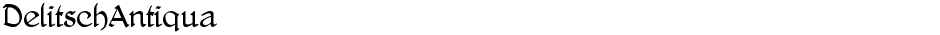 DelitschAntiquaDemo