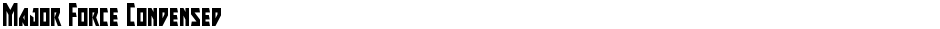 Major Force CondensedDemo