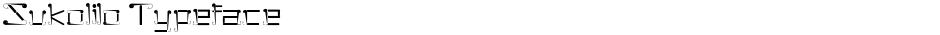Sukolilo TypefaceDemo