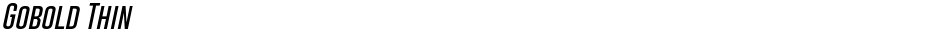 Gobold ThinDemo
