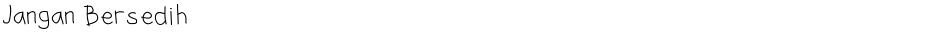 Jangan BersedihDemo