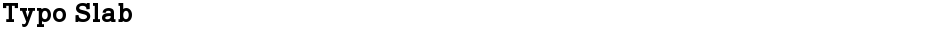 Typo SlabDemo