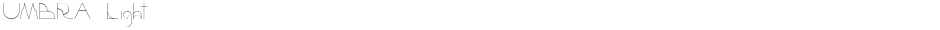 UMBRA LightDemo