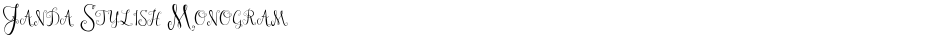 Janda Stylish MonogramDemo