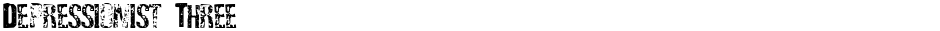 Depressionist ThreeDemo