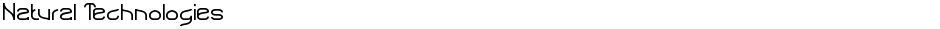 Natural TechnologiesDemo
