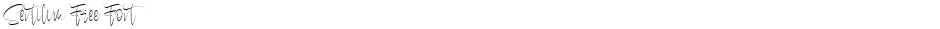 Sentilum Free FontDemo