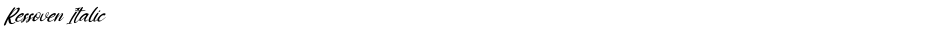 Ressoven ItalicDemo