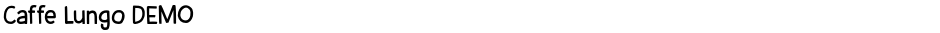 Caffe Lungo DEMODemo