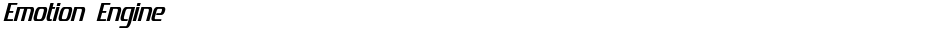 Emotion EngineDemo