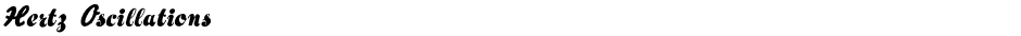 Hertz OscillationsDemo