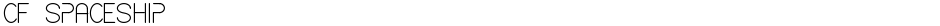 CF SpaceshipDemo
