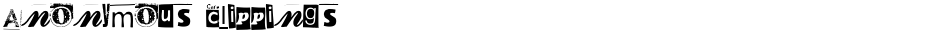 Anonymous ClippingsDemo