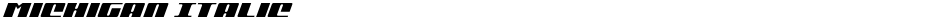 Michigan ItalicDemo