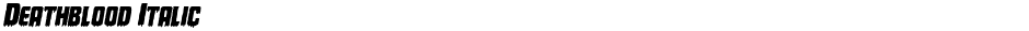 Deathblood ItalicDemo