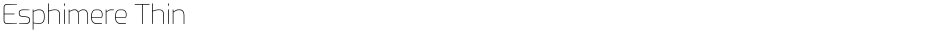 Esphimere ThinDemo