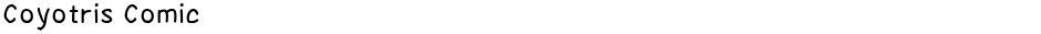 Coyotris ComicDemo