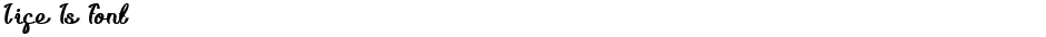 Life Is FontDemo