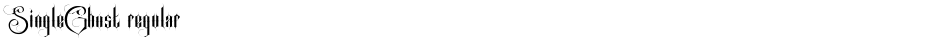 SingleGhost regularDemo
