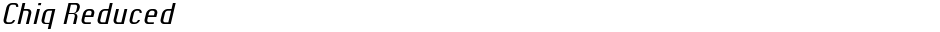 Chiq ReducedDemo