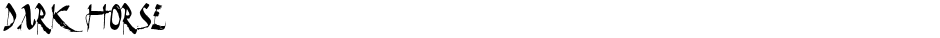 Dark HorseDemo