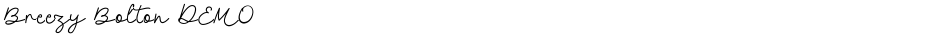 Breezy Bolton DEMODemo
