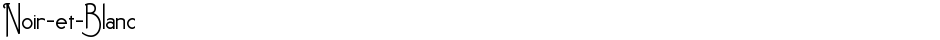 Noir-et-BlancDemo