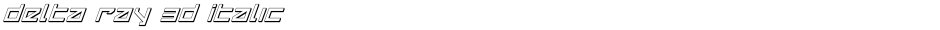 Delta Ray 3D ItalicDemo