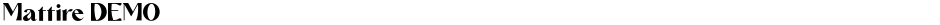 Mattire DEMODemo