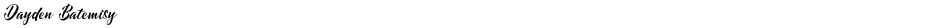 Dayden BatemisyDemo