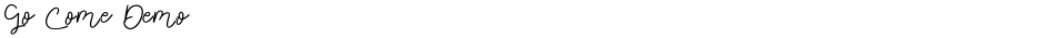 Go Come DemoDemo
