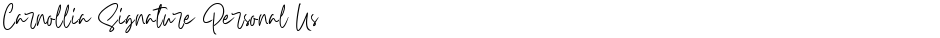 Carnollia Signature Personal UsDemo