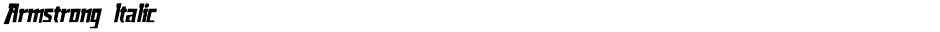 Armstrong ItalicDemo