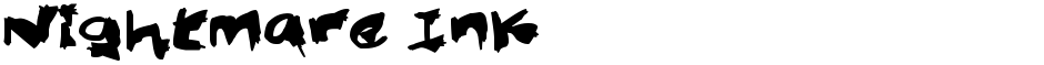 Nightmare InkDemo