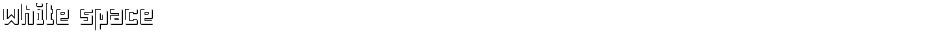 white spaceDemo