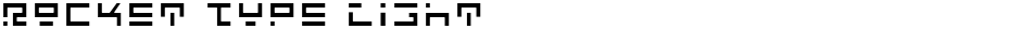 Rocket Type LightDemo